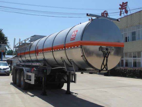 液態(tài)硫磺罐式半掛車圖片 液態(tài)硫磺罐式半掛車圖片