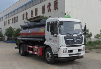 國六東風(fēng)天錦腐蝕性物品罐式運(yùn)輸車圖片 國六東風(fēng)天錦腐蝕性物品罐式運(yùn)輸車圖片