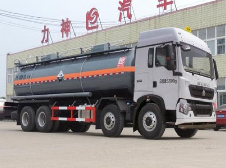 重汽豪沃SLS5322GFWZ5型腐蝕性物品罐式運(yùn)輸車 重汽豪沃SLS5322GFWZ5型腐蝕性物品罐式運(yùn)輸車