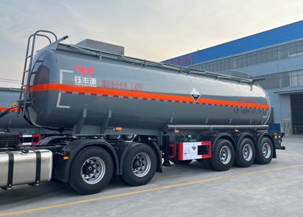 29.5方拉次氯酸鈉罐式運輸車_YFY9401GFW型腐蝕性物品罐式運輸半掛車 29.5方拉次氯酸鈉罐式運輸車_YFY9401GFW型腐蝕性物品罐式運輸半掛車