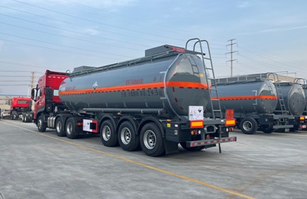 29.5方拉次氯酸鈉罐式運輸車_YFY9401GFW型腐蝕性物品罐式運輸半掛車 29.5方拉次氯酸鈉罐式運輸車_YFY9401GFW型腐蝕性物品罐式運輸半掛車