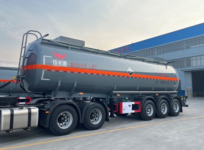 29.5方拉次氯酸鈉罐式運輸車_YFY9401GFW型腐蝕性物品罐式運輸半掛車 29.5方拉次氯酸鈉罐式運輸車_YFY9401GFW型腐蝕性物品罐式運輸半掛車
